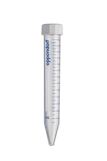 艾本德Eppendorf Conical Tubes, 15 mL, 無菌、無熱原, 無RNase和DNase, 無DNA, 無色, 500 個 (10 包 × 50 個)貨號 0030122151